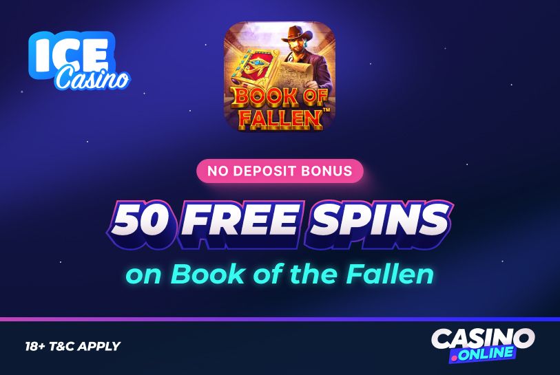 Ice Casino Bonus - 50 No-Deposit Free Spins