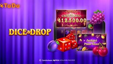 Dice & Drop Slot by TaDa Gaming: Fruit Meets Jackpot Poker