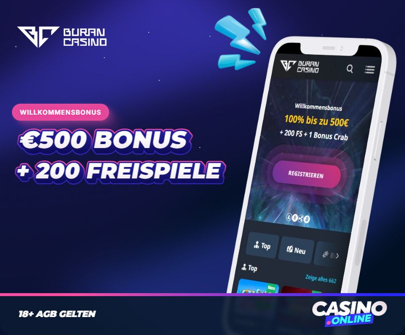 BuranCasino Willkommensbonus