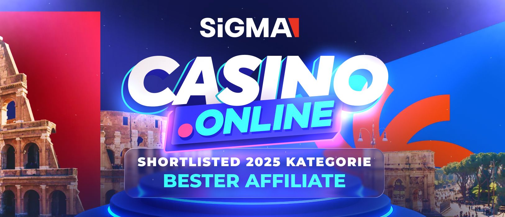 Casino.online für Best Affiliate 2025 bei SiGMA Awards 