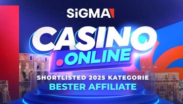 Casino.online - Best Affiliate 2025 bei SiGMA Awards