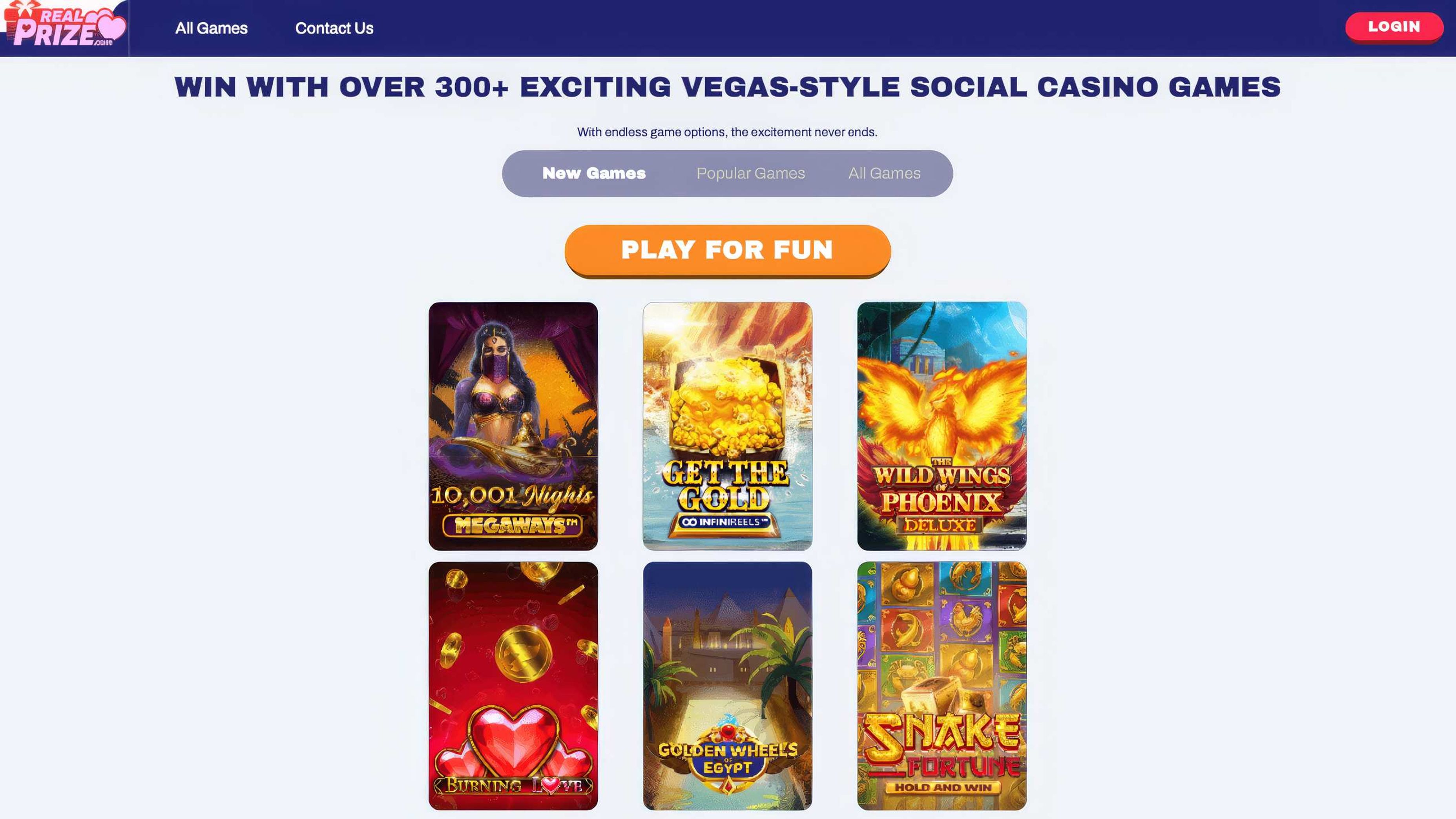 RealPrize desktop screenshot 2