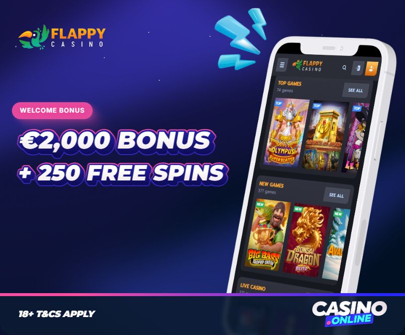 Flappy Casino Welcome Bonus