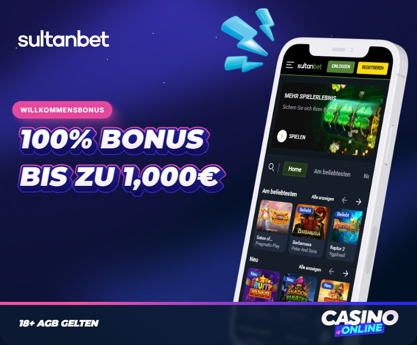 Sultanbet Casino Neukundenbonus