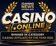 Casino.online Winner at the iGaming News Awards 2026