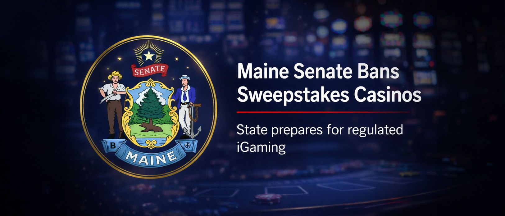 Maine Bans Sweeps Casinos Ahead of iGaming Launch