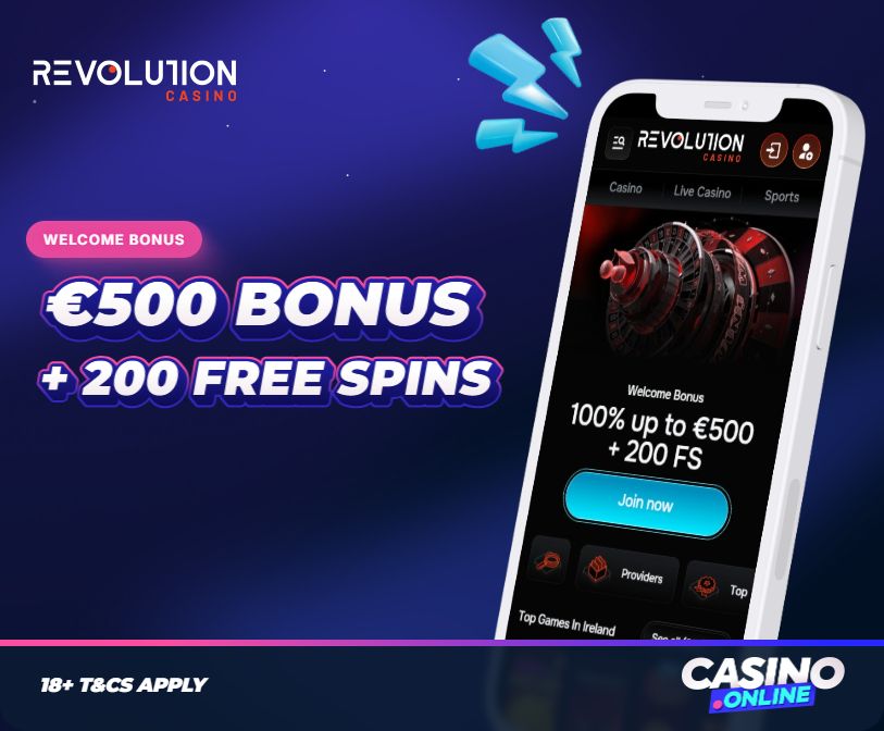 Revolution Casino Welcome Bonus