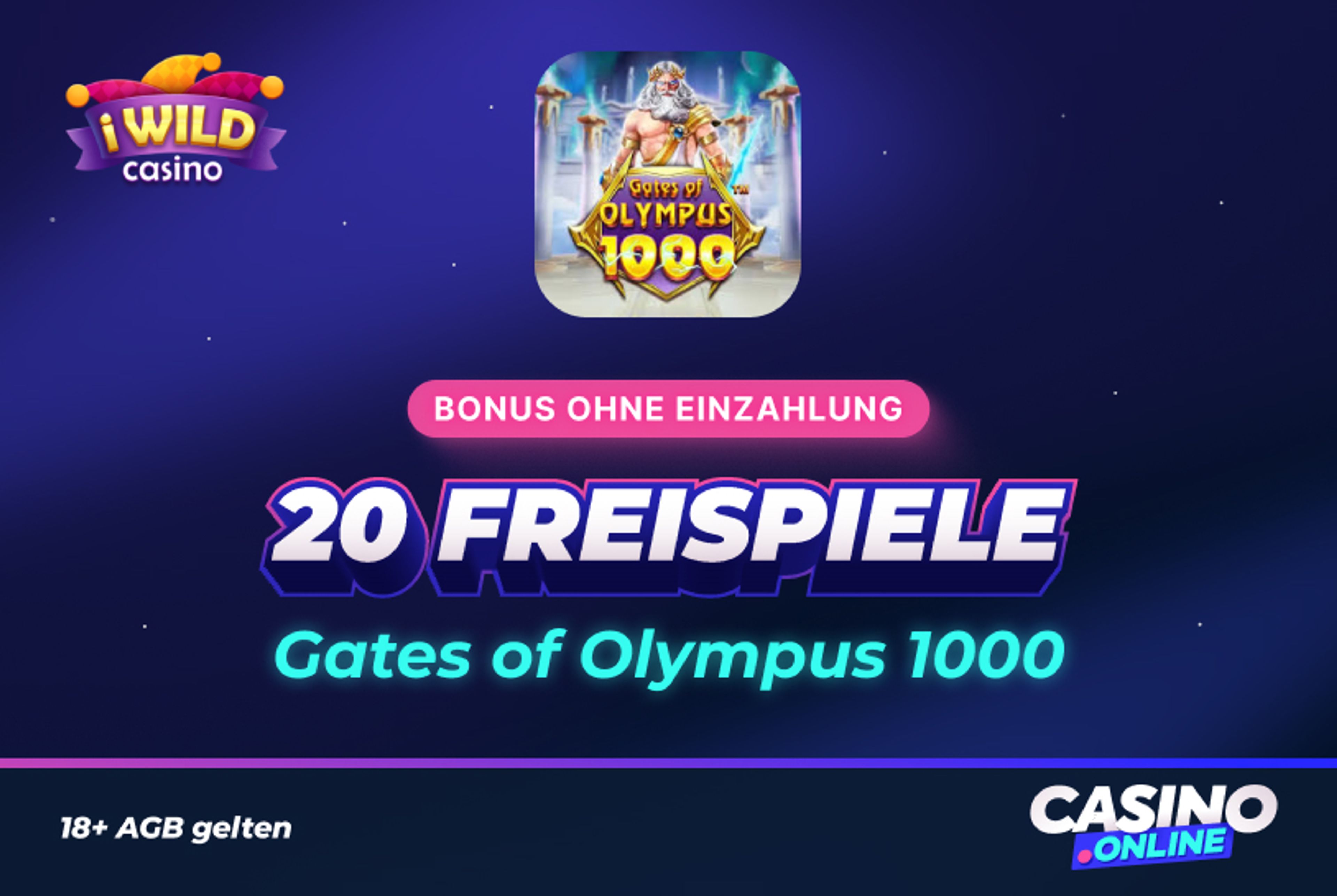 iWild Casino Freispiele ohne Einzahlung