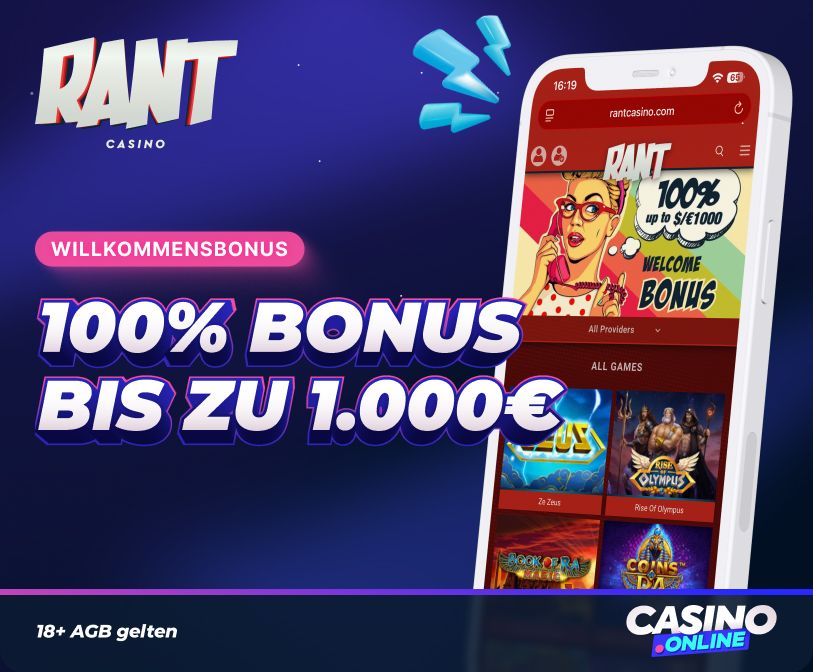 Rant Casino Willkommensbonus