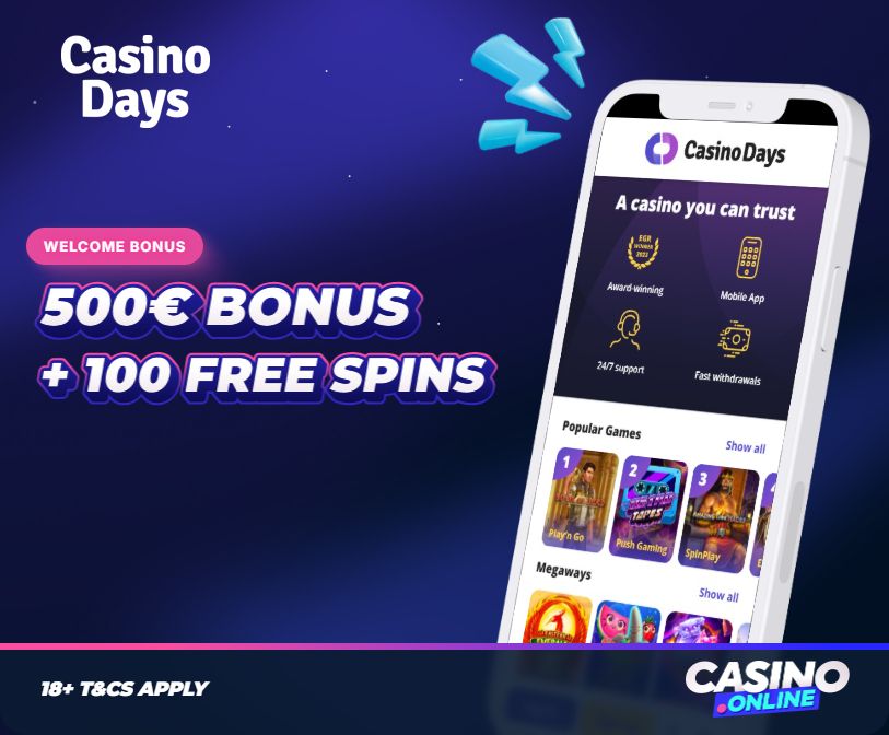 Casino Days Welcome Bonus