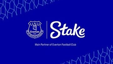 Sponsoring - Trikots vom FC Everton bald mit Logo von Stake.com