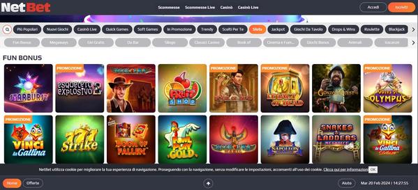 NetBet desktop screenshot 2