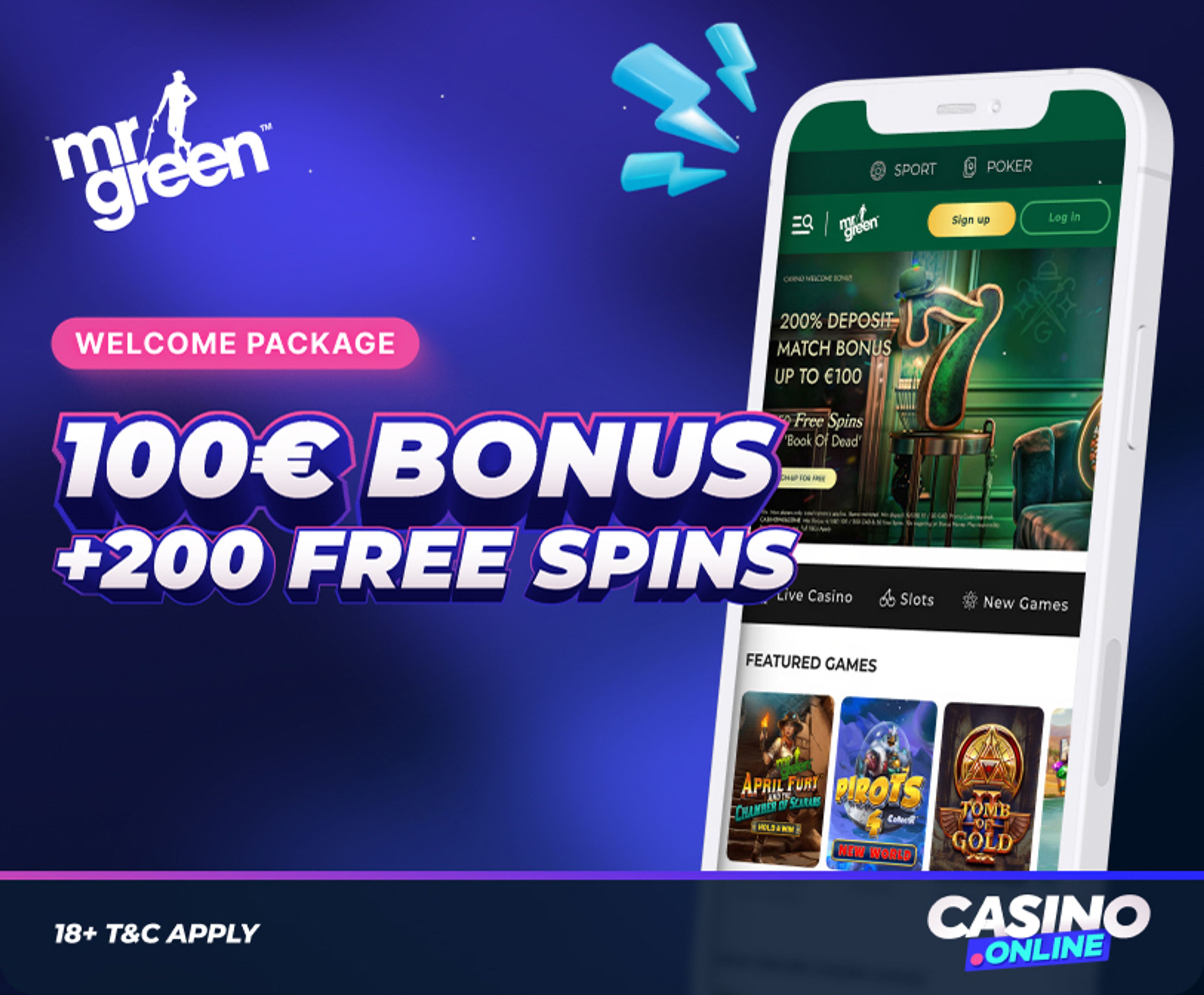 mr green welcome offer