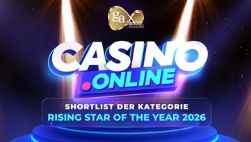 Casino.online ist IGA Finalist in der Kategorie Rising Star