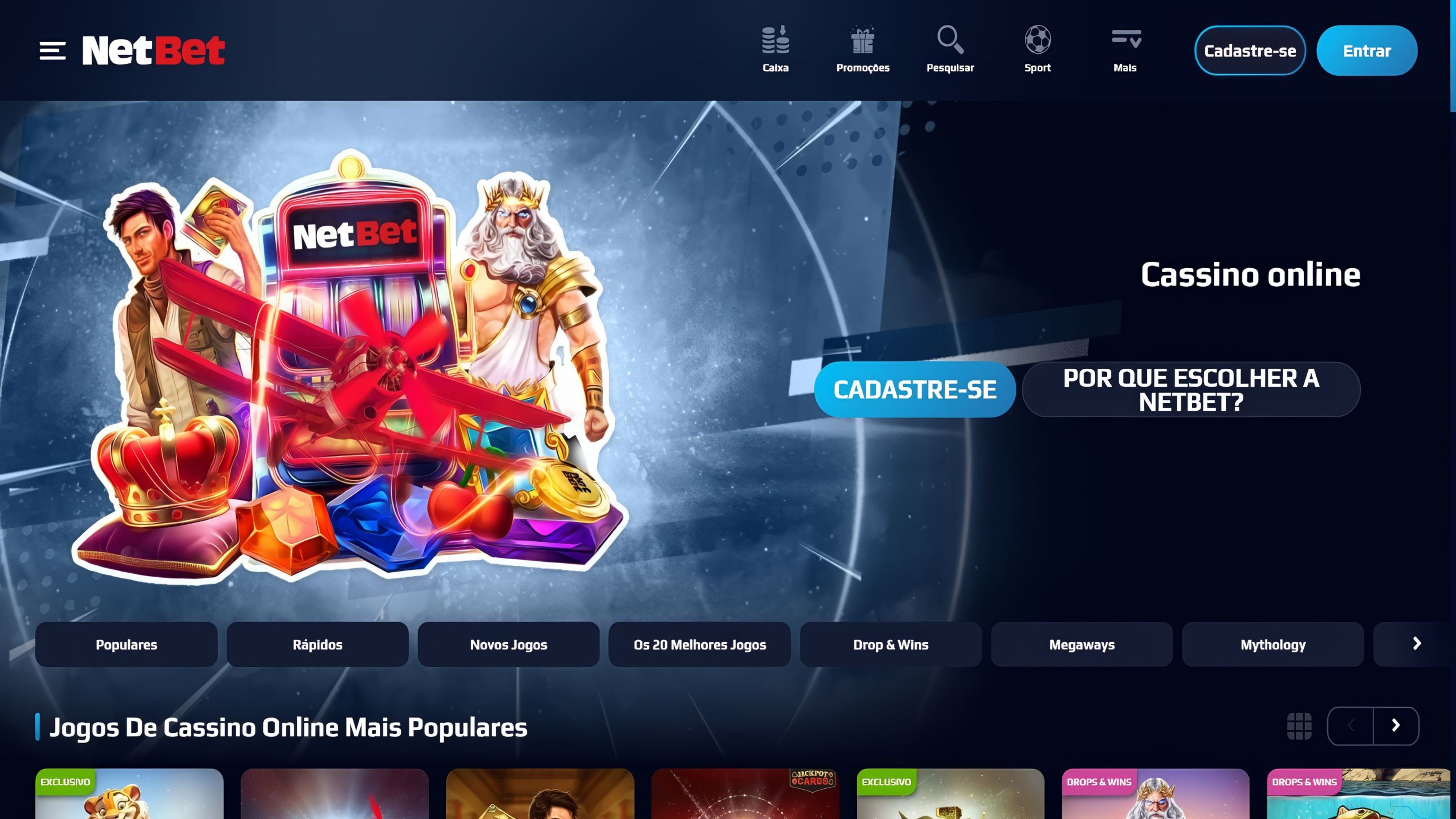 NetBet desktop screenshot 1