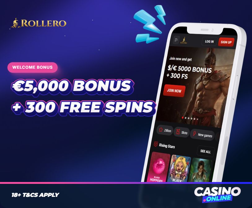 Rollero Casino Welcome Bonus