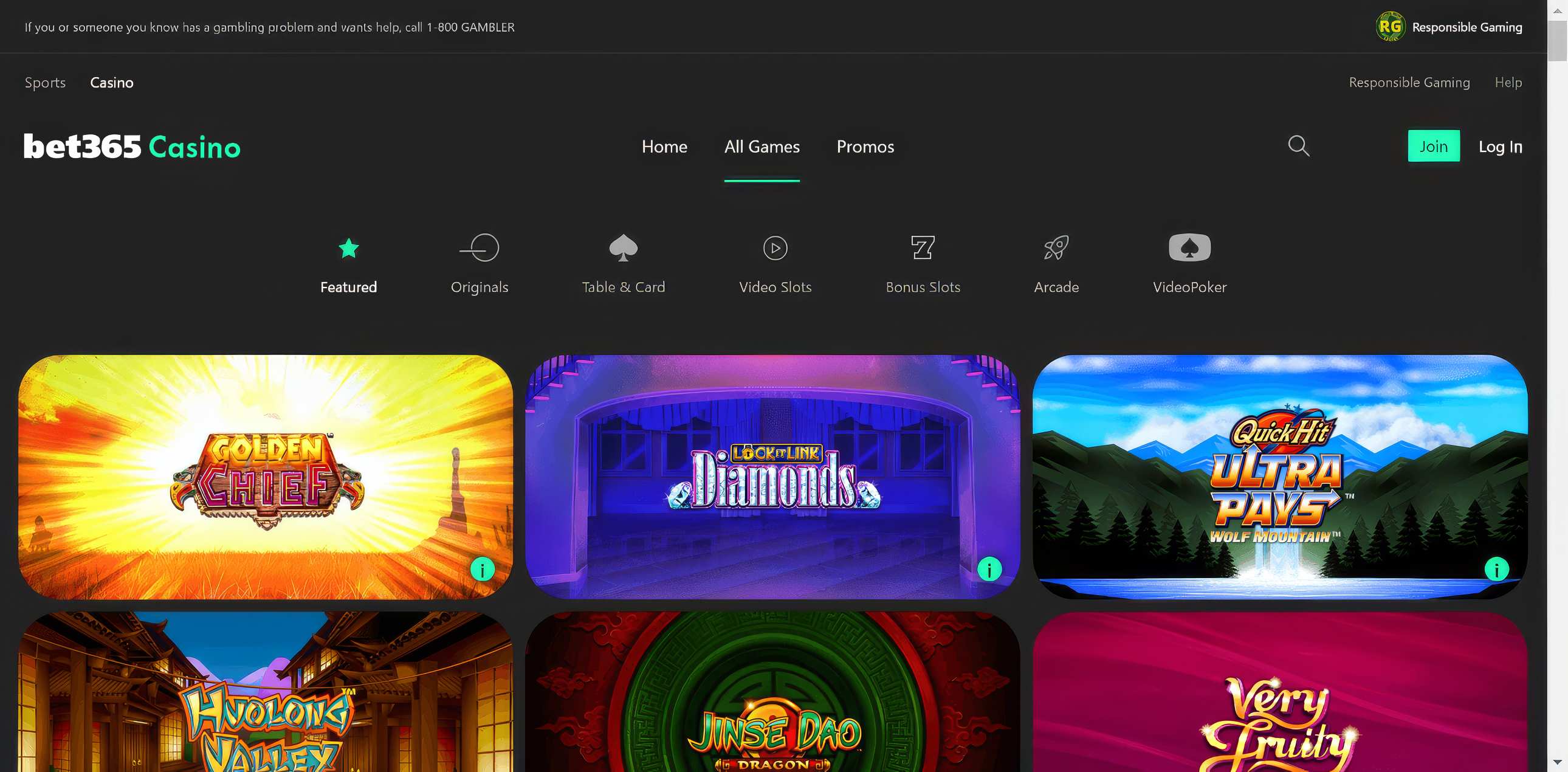 Bet365 desktop screenshot 2