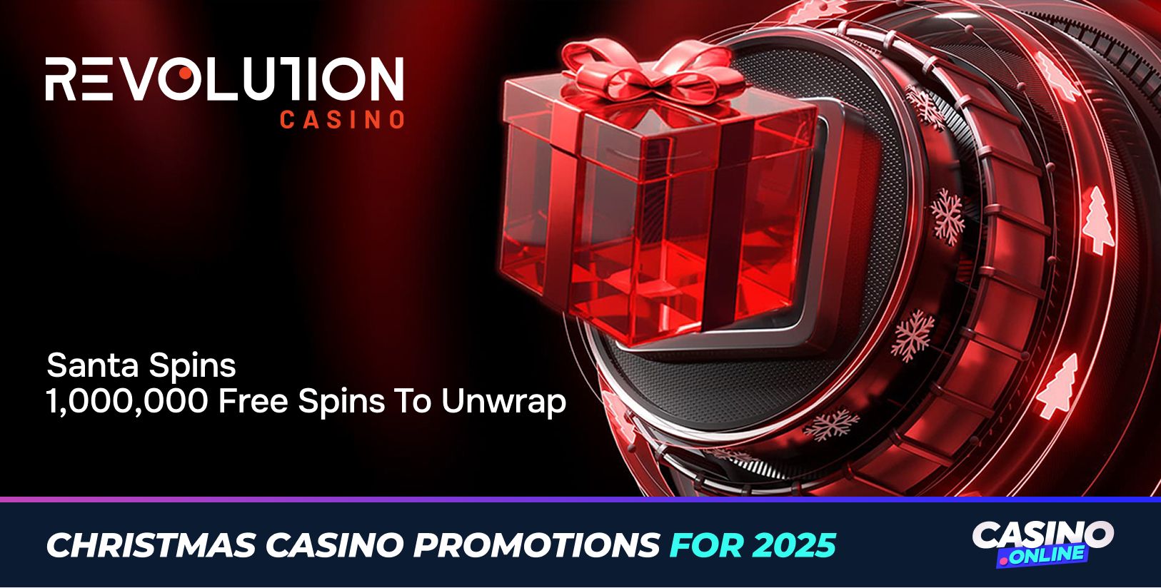 Santa Spins at Revolution Casino