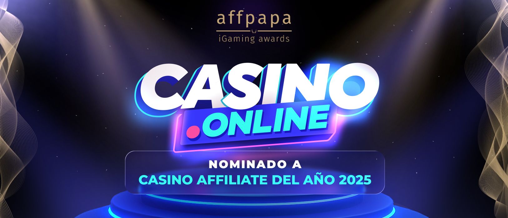 Casino.online doble nominado en Affpapa LATAM Awards 2025
