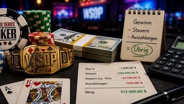 Hohe WSOP-Gewinne bringen steuerliche Fragen mit sich