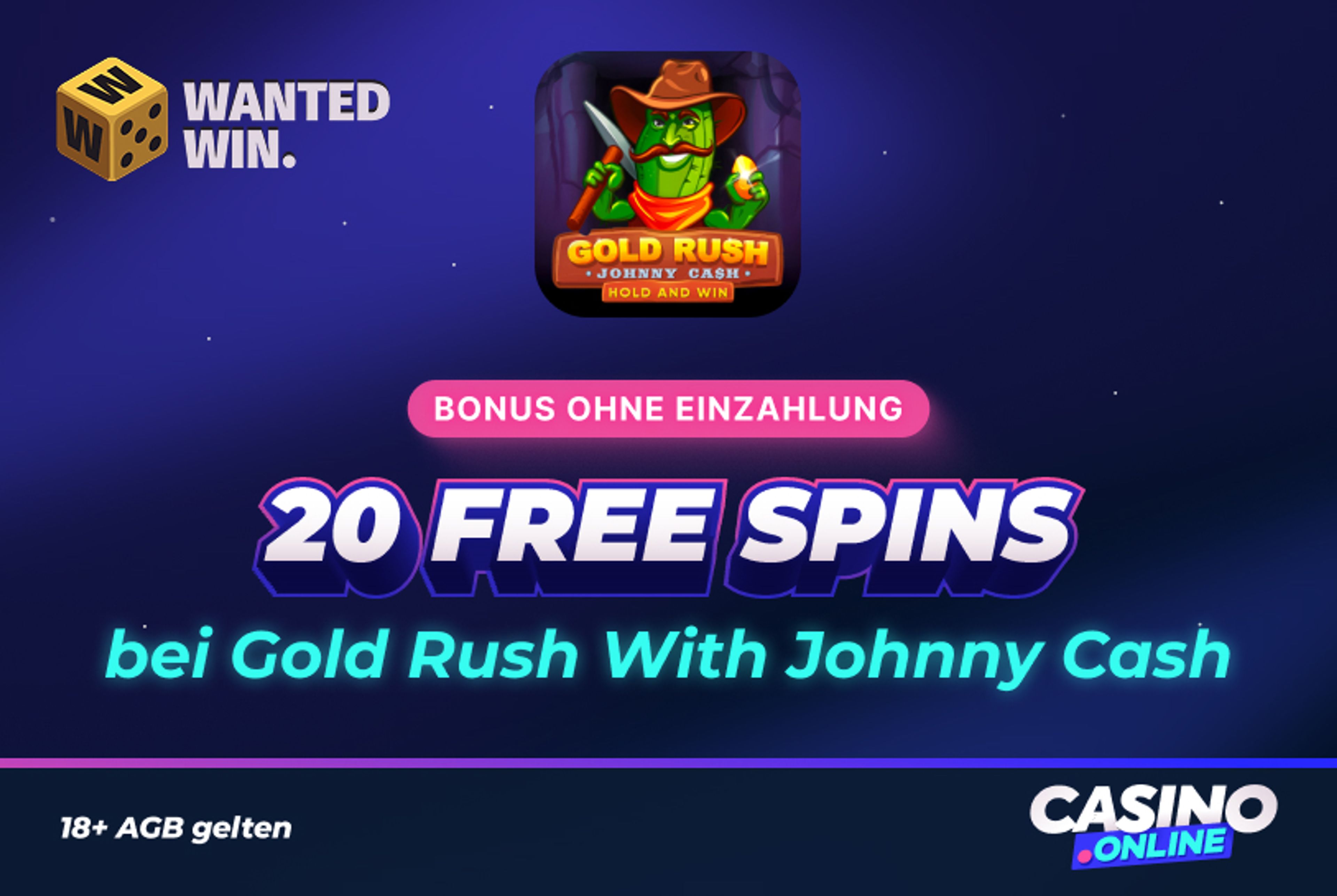 Wanted Win Freispiele ohne Einzahlung