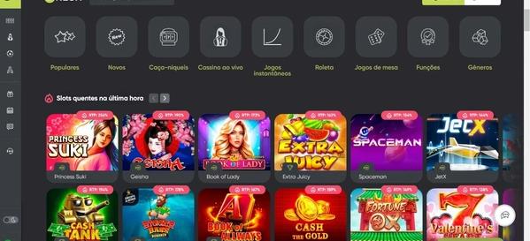 Fresh Casino desktop home