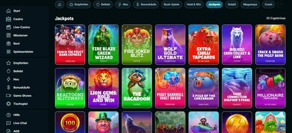 Lucky Riches Jackpot Slots Desktop
