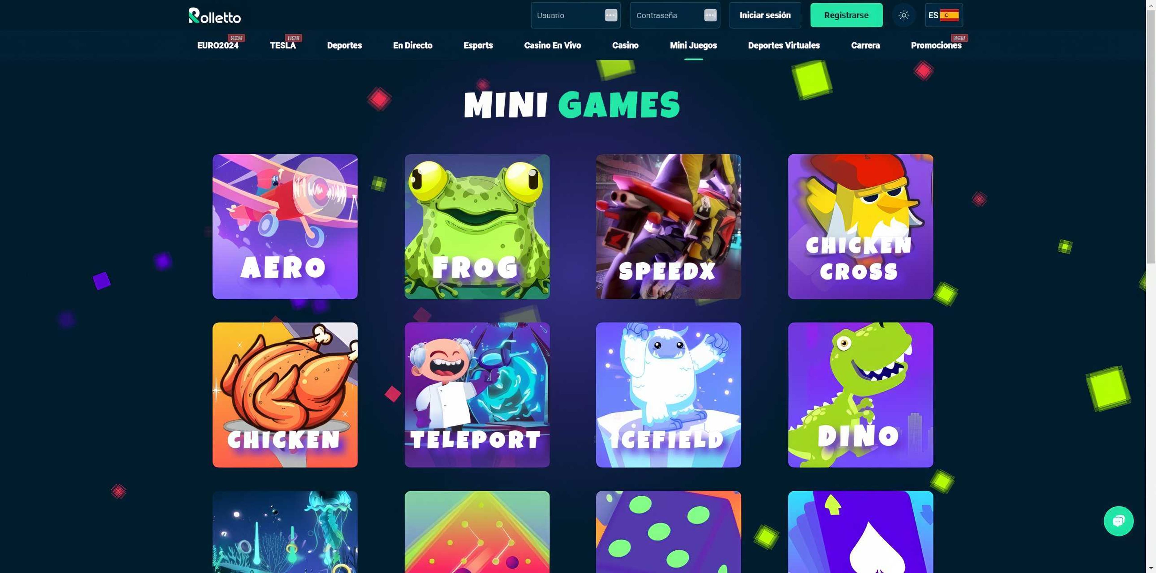 Rolletto desktop screenshot 2