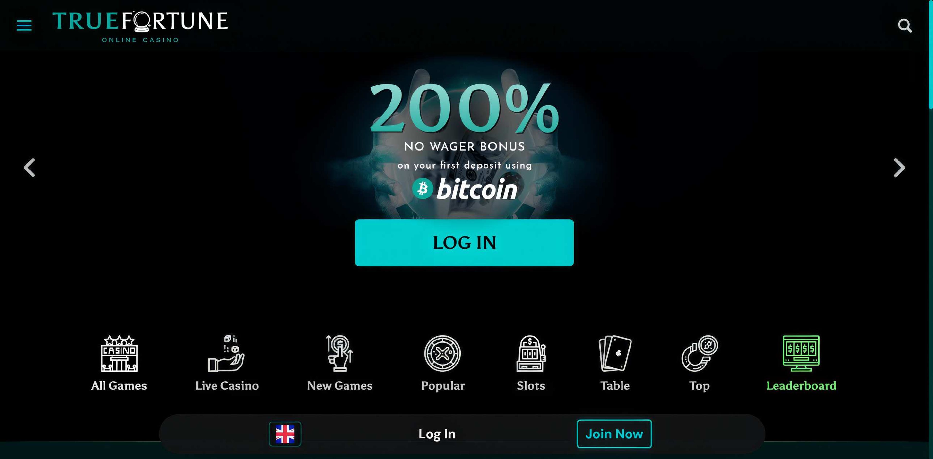 True Fortune desktop screenshot 1