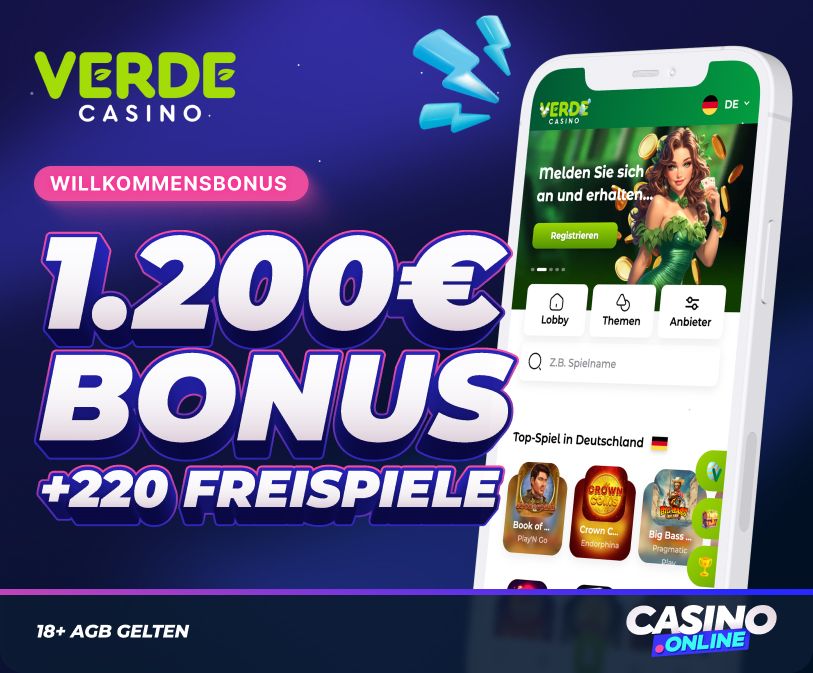 Verde Casino Willkommensbonus