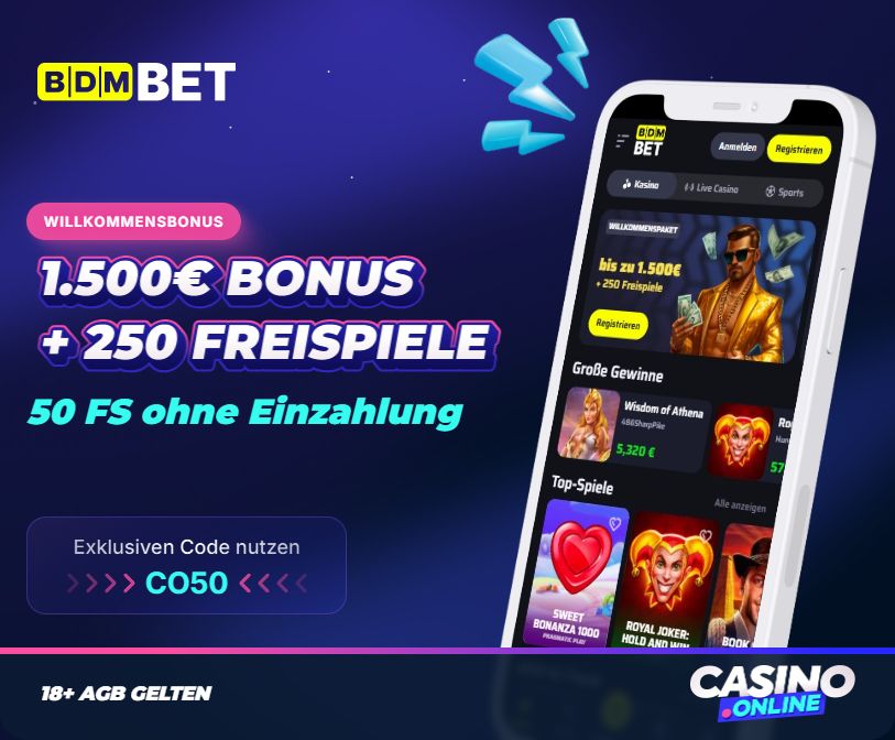 Bdmbet Casino Willkommensbonus