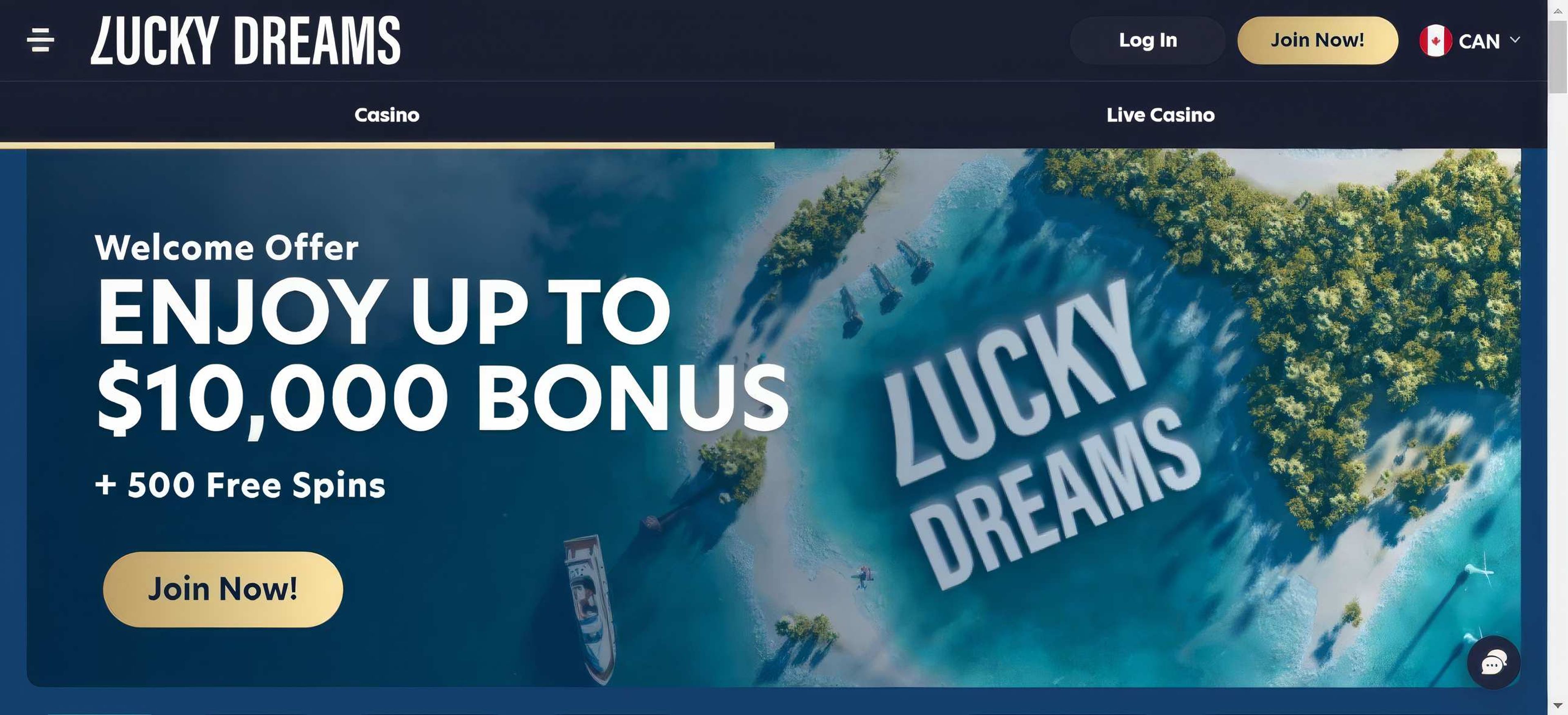 Lucky Dreams desktop screenshot 1