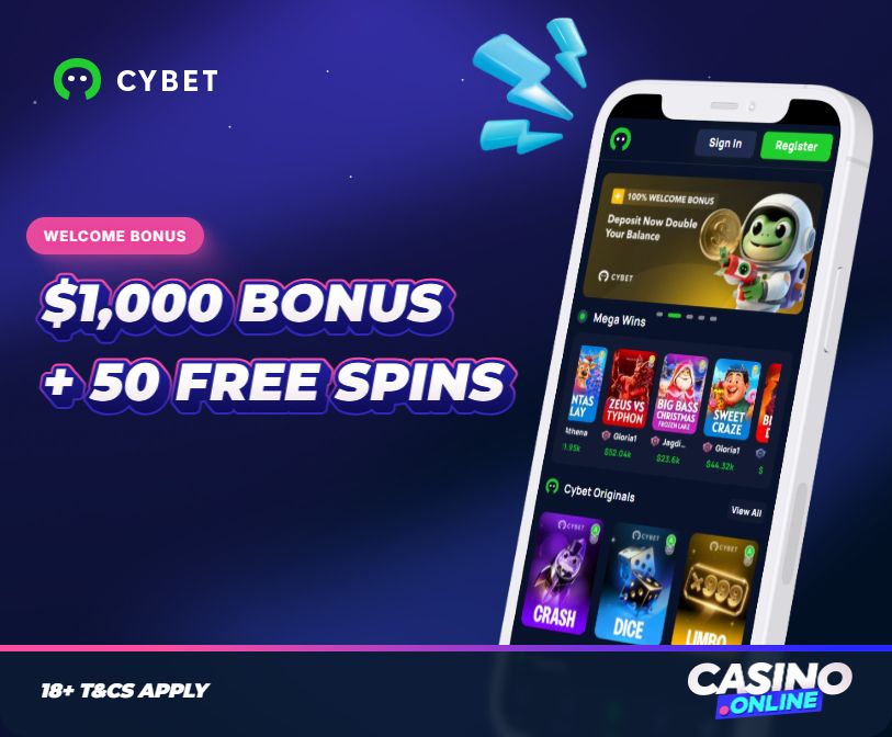 Cybet Casino Welcome Bonus