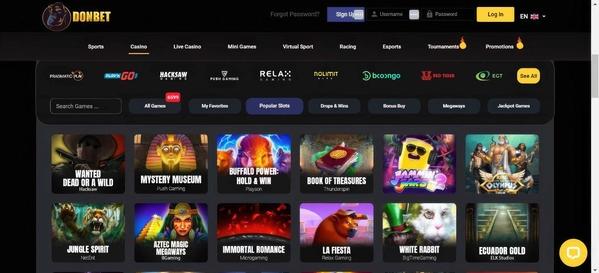 Donbet Casino Slots