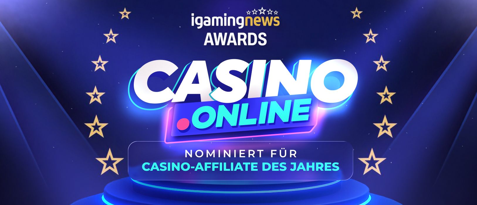 Casino.Online für iGaming News Award nominiert
