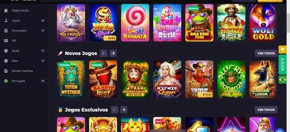 BitStarz desktop home