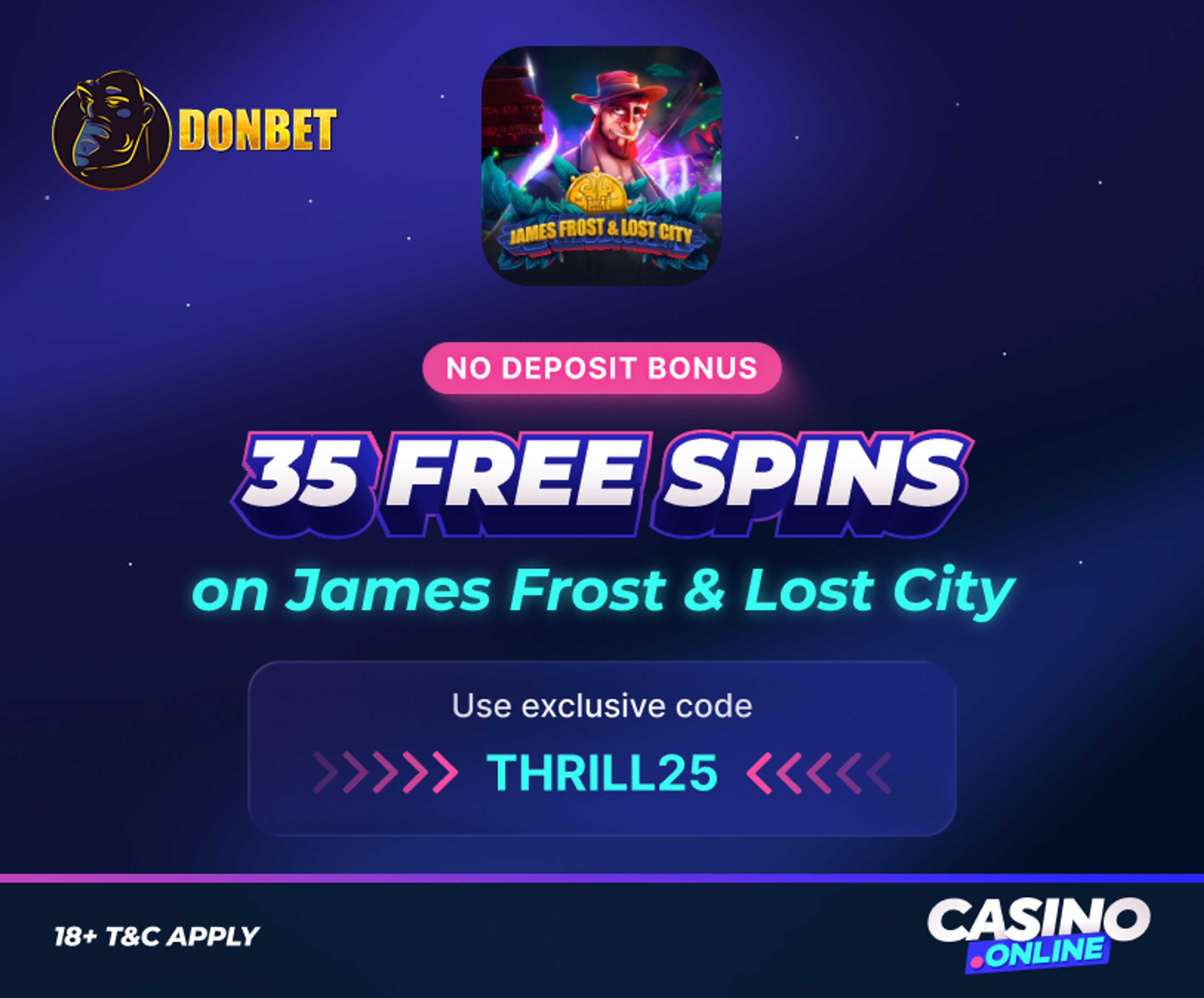 Donbet Casino no deposit bonus
