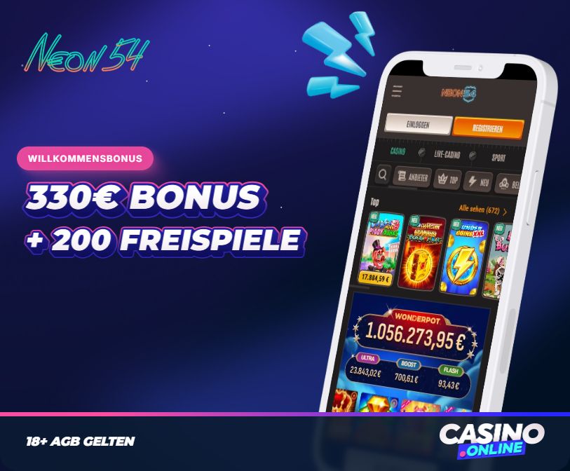 Neon54 Casino Willkommensbonus
