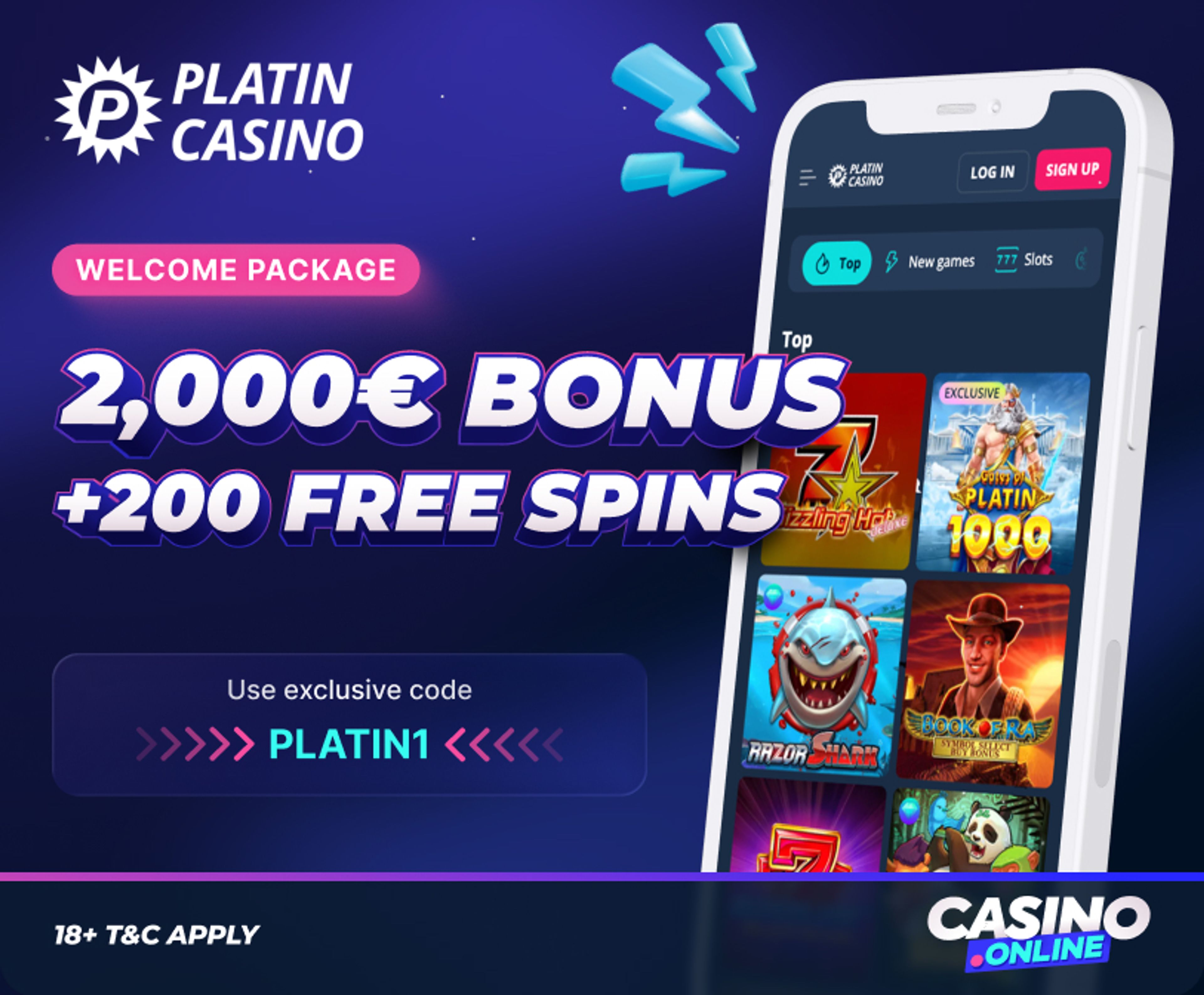 platin casino welcome offer