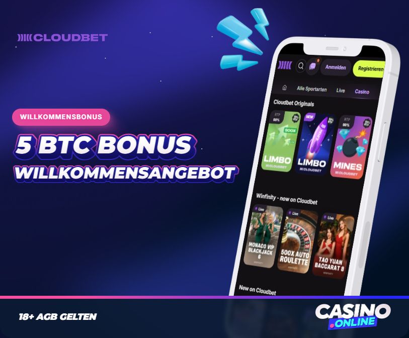 Cloudbet Casino Willkommensbonus