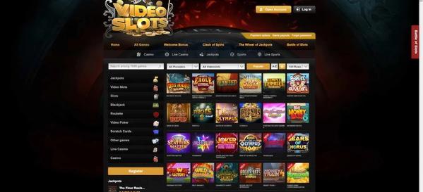 Videoslots Casino Slots 