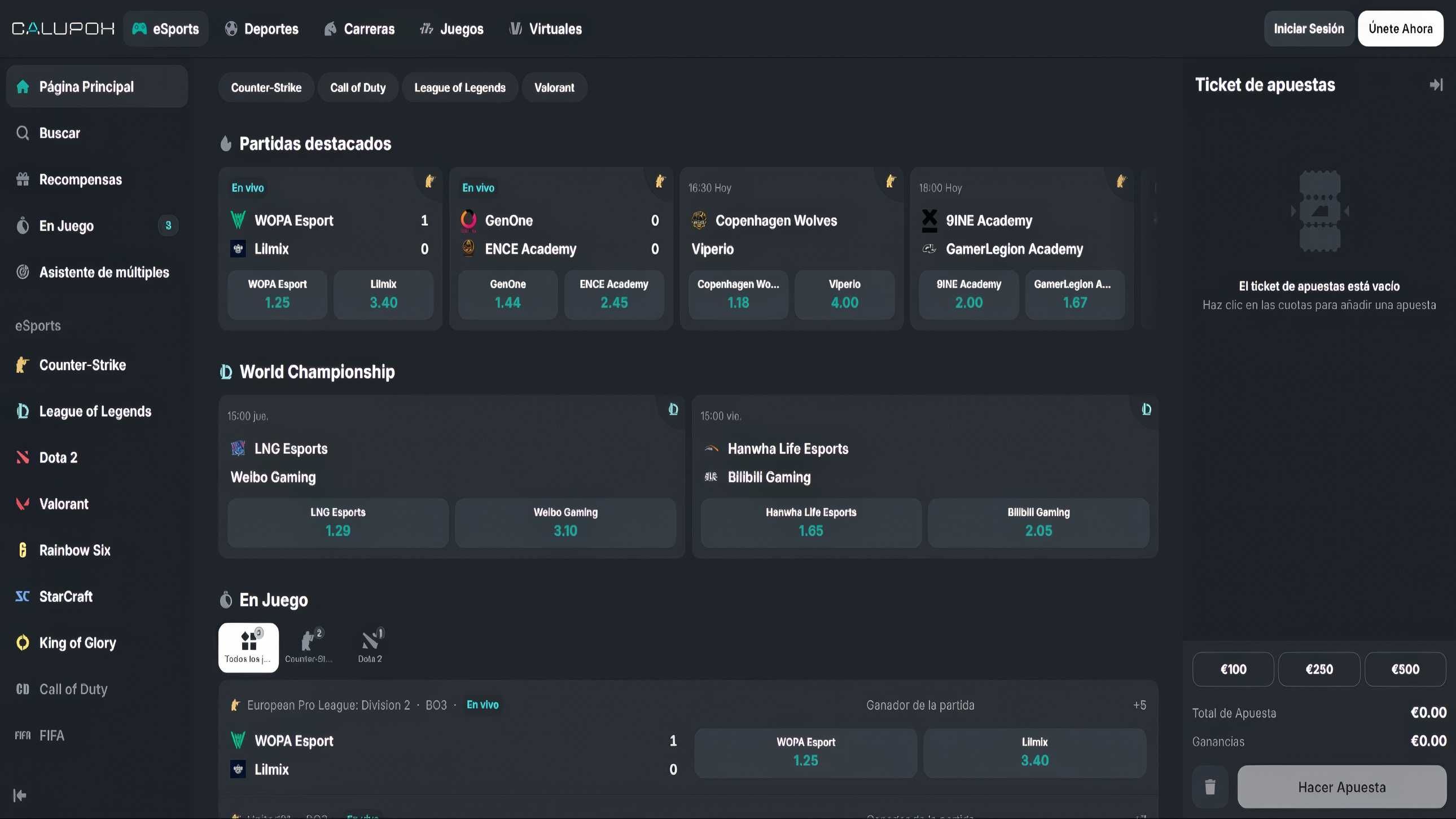 Calupoh desktop screenshot 1