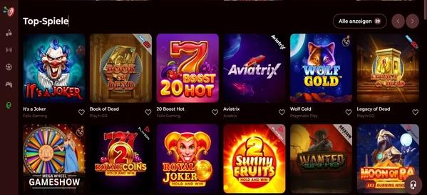 Roman Casino desktop screenshot 2