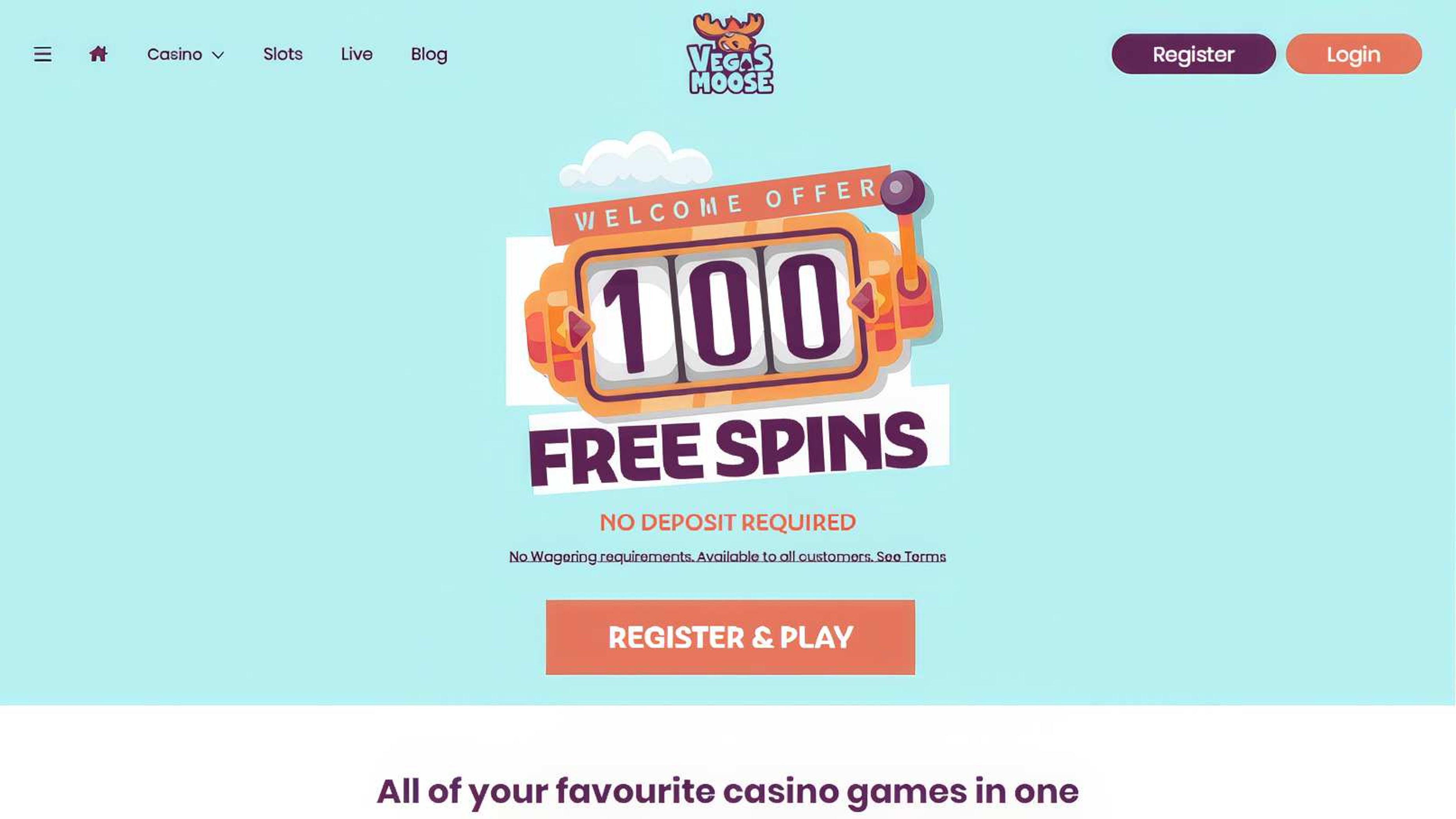 Vegas Moose desktop screenshot 1