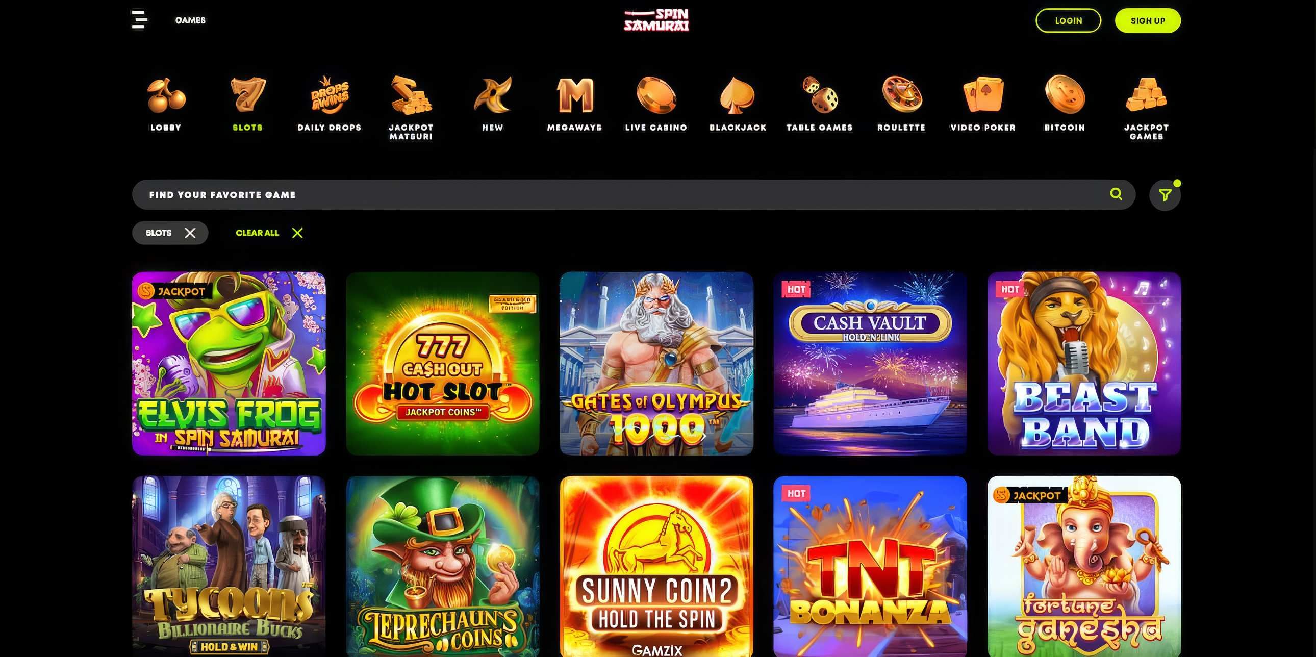 Spin Samurai desktop screenshot 2