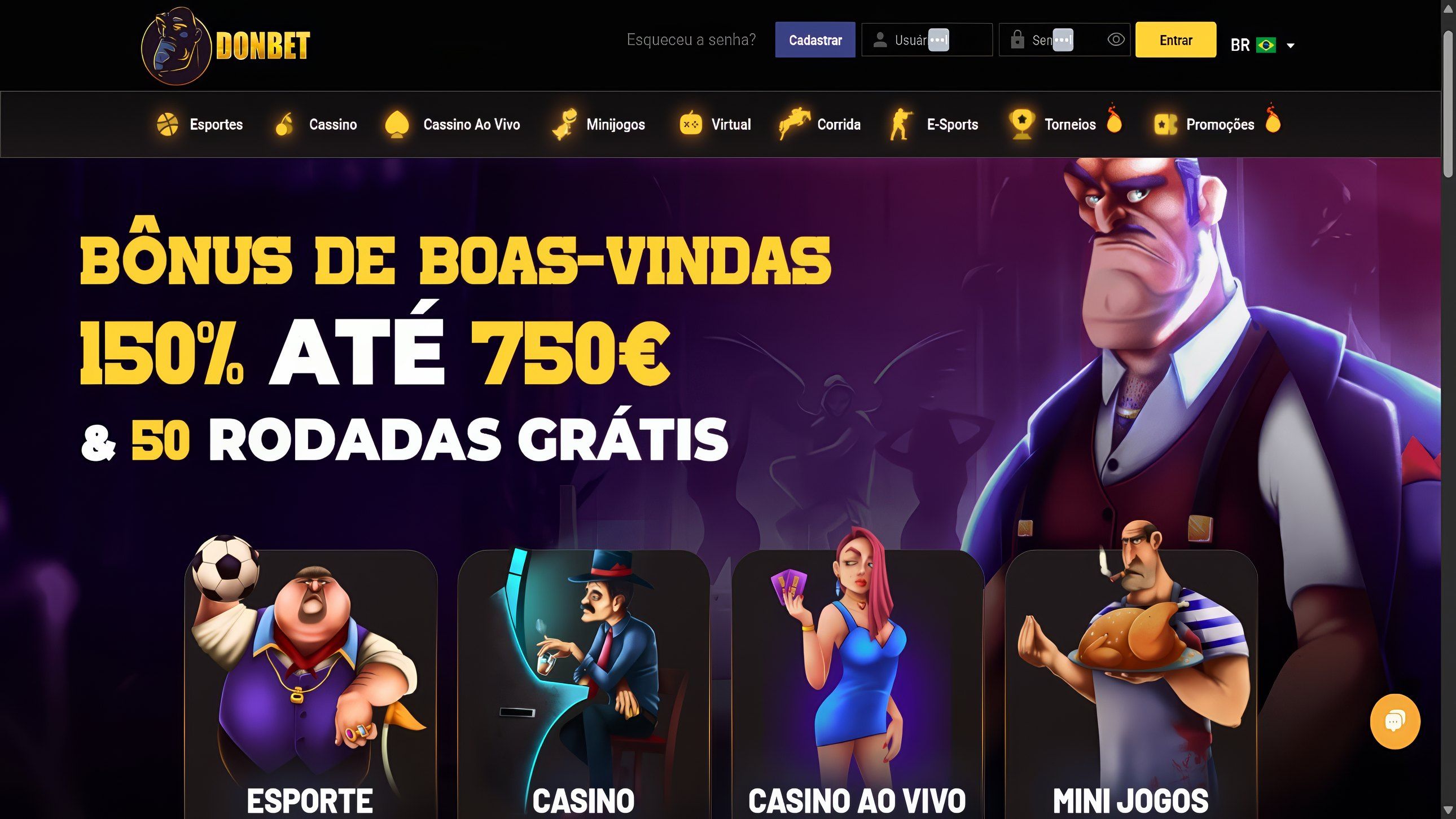 Donbet desktop screenshot 1