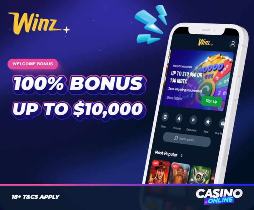 Winz.io Casino Welcome Bonus