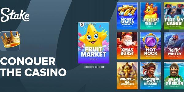 Conquista il casinò su Stake e vinci alla grande!