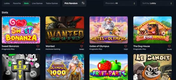 Gamdom Casino Slots