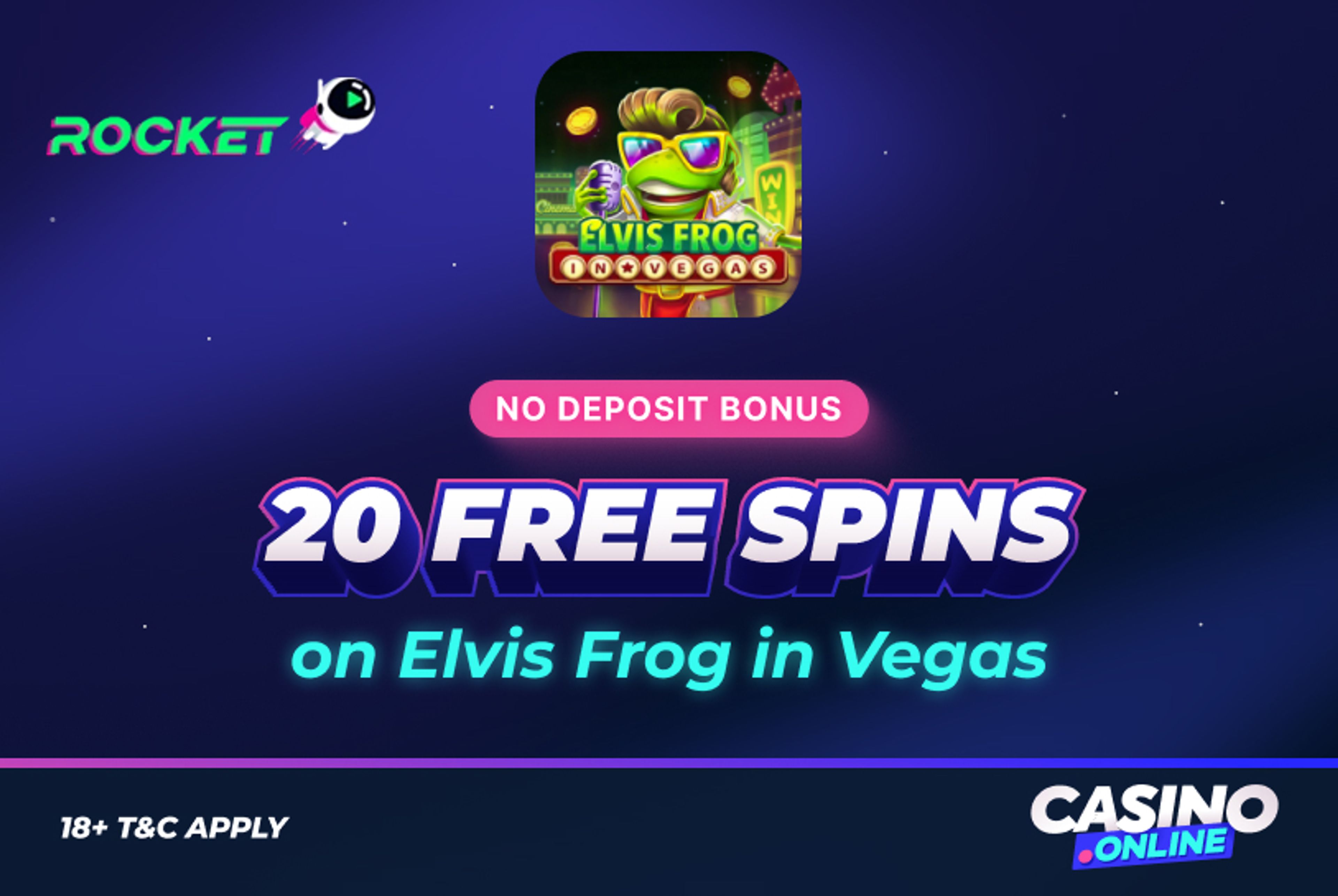 Casino Rocket no deposit offer